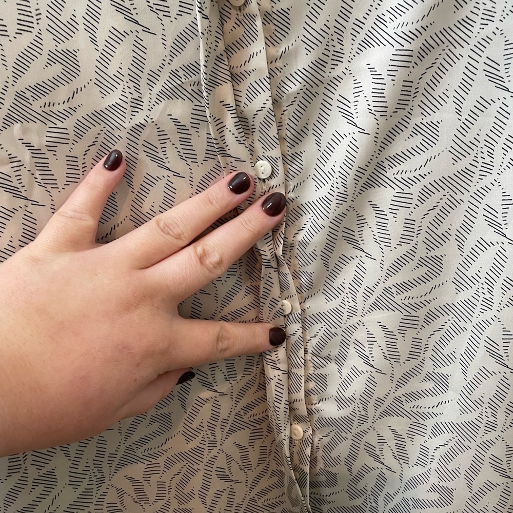 H & M Button Down Blouse